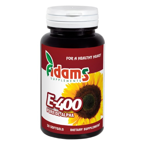 Vit. E-400 (sintetica) 30 capsule Adams Supplements [1]