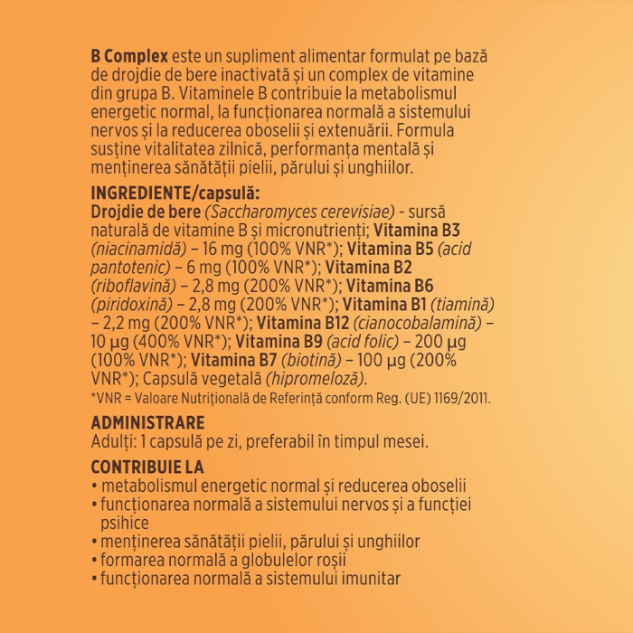 Vitamin B complex - 30 capsule [7]
