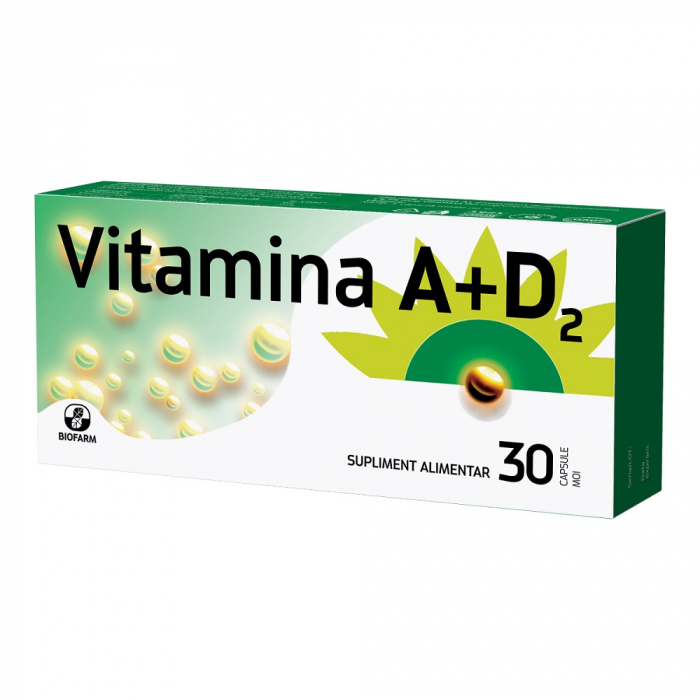 Vitamina A+D2, 30 capsule moi [1]