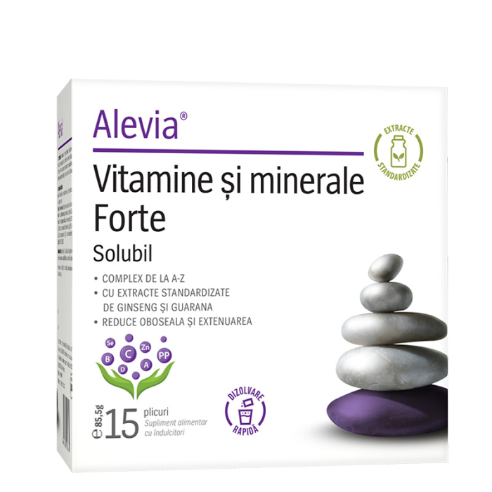 Vitamine și minerale Forte Solubil 15 plicuri [1]