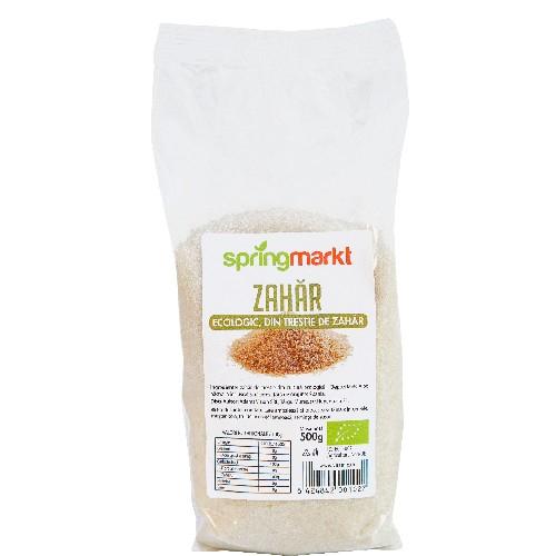 Zahar ecologic din trestie de Zahar, 500gr, springmarkt [1]