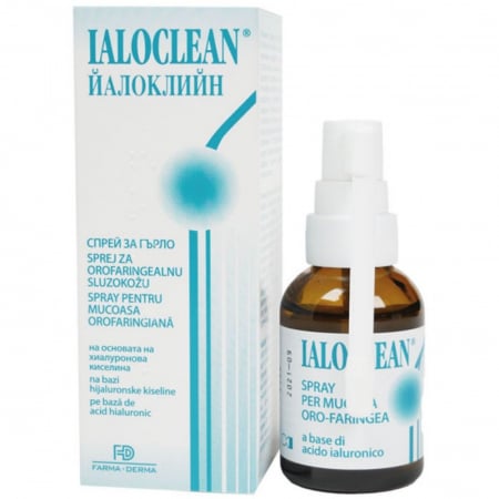 De toate cele.... - Ialoclean spray pentru mucoasa orofaringiana, 30 ml