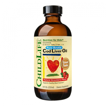 Altele - Cod Liver Oil Childlife Essentials, 237 ml