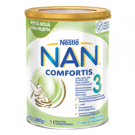 Hrană și colici - Nestle Lapte Nan Comfortis 3, 800 g