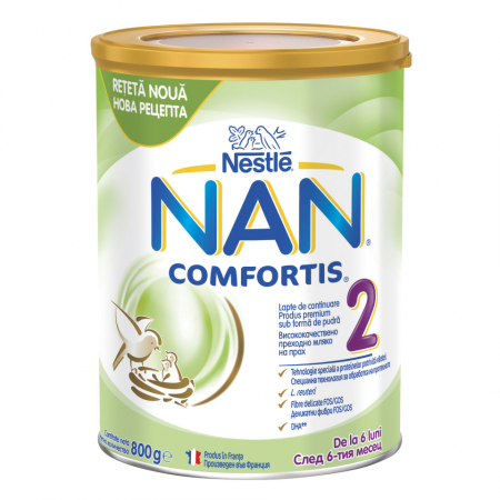 Hrană și colici - Nestle Lapte Nan Comfortis 2, 800 g