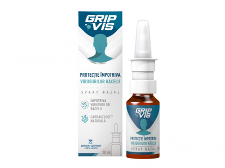 Profilactic și curativ - GripVis spray nazal, 20 ml