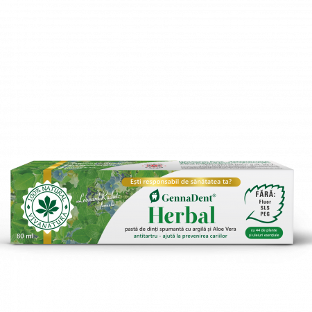 PRODUSE - GennaDent Herbal Pasta De Dinti Spumanta X 80ML