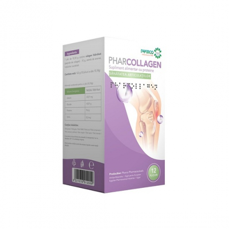 PRODUSE - Pharcollagen, 12 plicuri