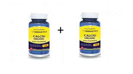 Altele - Calciu Organic, 60 capsule, pachet cu 2 cutii