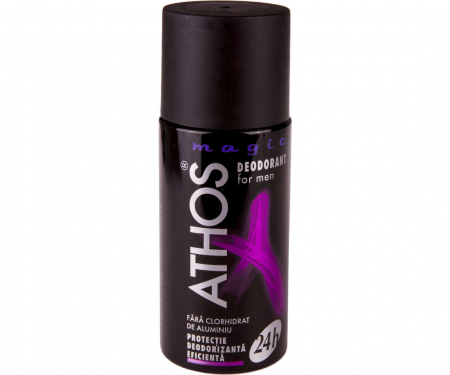 Produse autohtone - Athos Magic Deodorant spray pentru barbati (3707), 150 ml