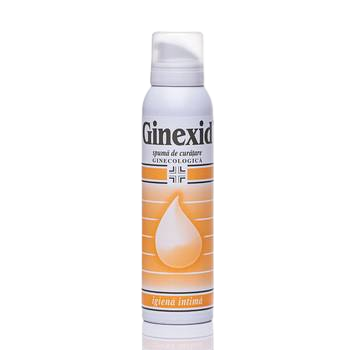 Altele - Ginexid Spuma de curatare ginecologica, 150 ml