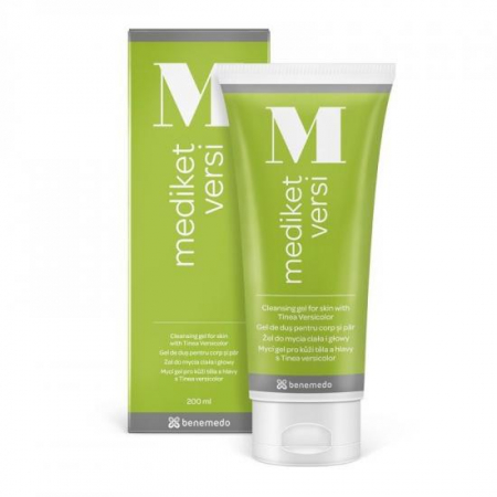 Dermato-cosmetice - Mediket Versi Gel de dus pentru corp si par, 200 ml