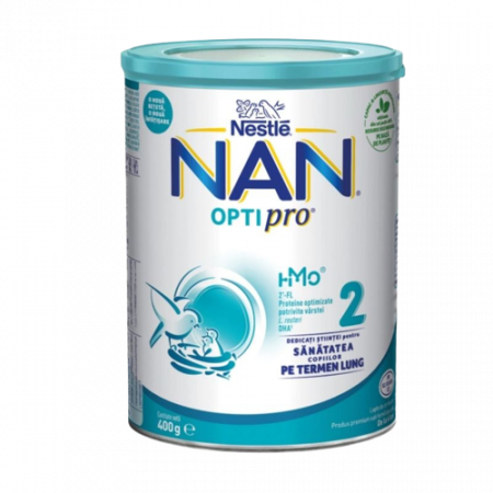Hrană și colici - Nestle Lapte Nan Optipro 2, 400 g