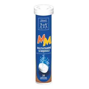 Promotiile lunii Septembrie - Multivitamine Si Minerale X 20 Comprimate Efervescente