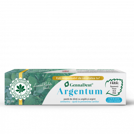 PRODUSE - GennaDent Argentum Pasta De Dinti, 80 ml