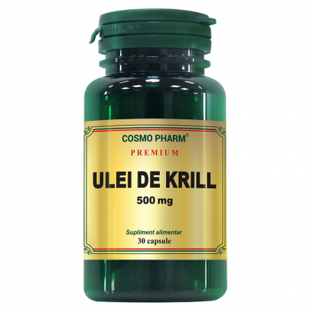 Produse autohtone - Ulei de krill 500 mg, 30 capsule
