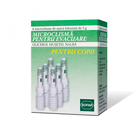 Puiul mamei - Microclisma Copii 3G X 6 Doze