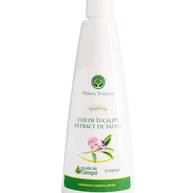 De toate cele.... - Sampon cu ulei de Eucalipt, extract de Salvie si ulei de Canepa, 300 ml