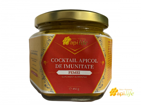 PRODUSE - Cocktail Apicol de Imunitate- femei, 450 g