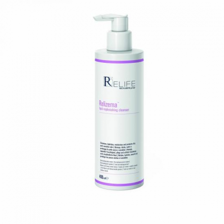 Pielea mea , frumoasă și îngrijită - Relizema Gel de curatare zilnica pentru piele uscata si sensibila cu tendinta atopica, 400 ml