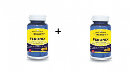 Altele - Feronix, 60 capsule, pachet cu 2 cutii-50% reducere la al doilea produs