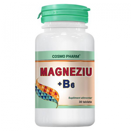 Produse autohtone - Magneziu+B6, 30 tablete