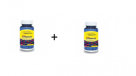 Suplimente alimentare - Super Complex, 60 capsule, pachet cu 2 cutii-50% reducere la al doilea produs