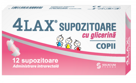 Altele - 4Lax Supozitoare Glicerina Copii X 12 Bucati
