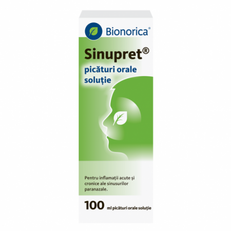 PRODUSE - Sinupret picaturi orale solutie, 100 ml