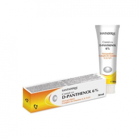 Altele - Crema Cu D-Panthenol 6% X 50ML - Santaderm