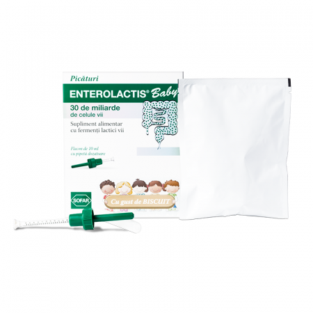 Suplimente alimentare copii - Enterolactis Baby X 10ML