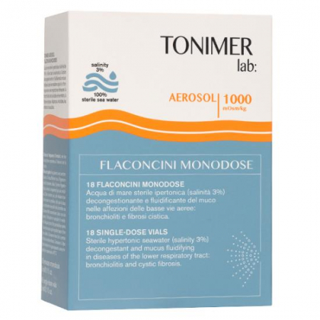 PRODUSE - Tonimer Apa de mare pentru aerosoli 3 ml, 18 flacoane