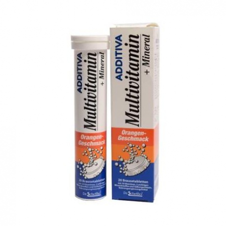 De toate cele.... - Additiva Multivitamin+mineral, 20 comprimate efervescente