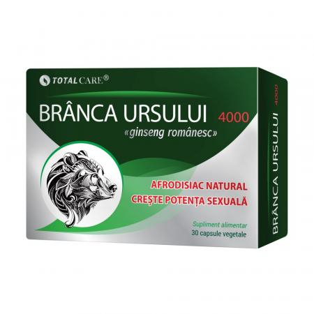 Produse autohtone - Branca ursului 4000, 30 capsule vegetale
