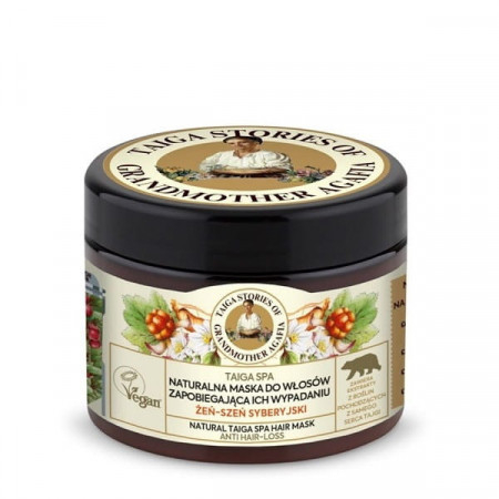 De toate cele.... - Bunica Agafia Mască de păr cu ginseng siberian, 300 ml