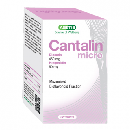 Circulatie periferica deficitara - Cantalin micro, 32 comprimate