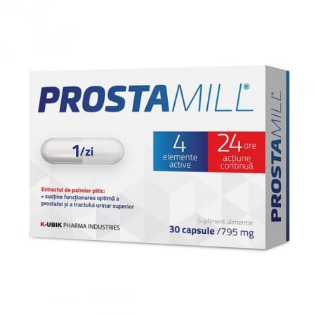 PRODUSE - ProstaMill 795 mg, 30 capsule