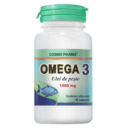 Altele - Omega 3 Ulei de peste 1005 mg, 30 capsule