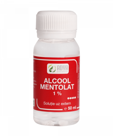 Produse autohtone - Alcool mentolat 1% solutie uz extern, 50 ml