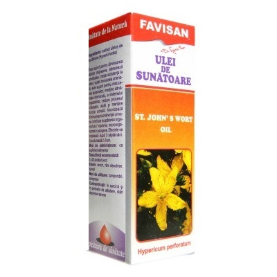 Sunt stresat! Vreau să dorm! - Ulei de sunatoare, 30 ml