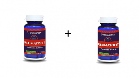 Altele - Reumatofit, 60 capsule, pachet cu 2 cutii-50% reducere la al doilea produs