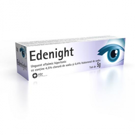 PRODUSE - Edenight Unguent oftalmic hipertonic steril, 5 g