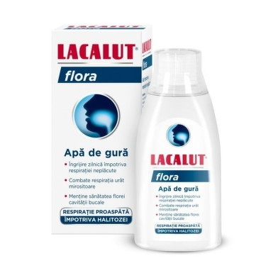 Altele - Apa De Gura Lacalut Flora X 300ML
