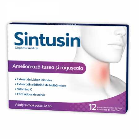 Mă doare... - Sintusin X 12 Comprimate De Supt
