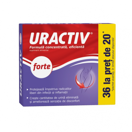Merg la baie des... - Uractiv forte, 20+16 capsule