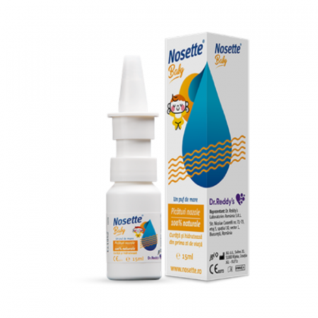 PRODUSE - Nosette Baby picaturi nazale, 15 ml