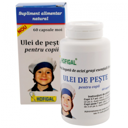Puiul mamei - Ulei de peste 300 mg, 60 capsule