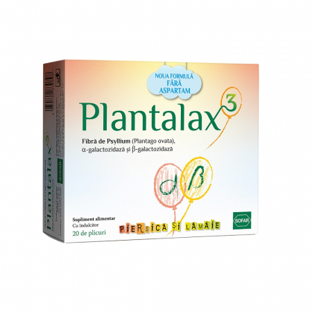 Digestie și metabolism - Plantalax 3 X 20 Plicuri