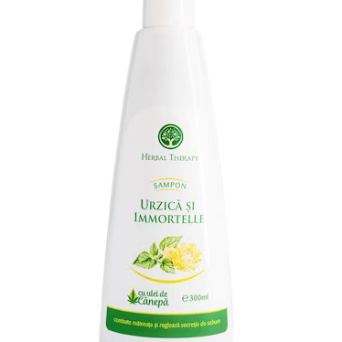 De toate cele.... - Sampon cu Urzica, Immortelle si ulei de Canepa, 300ml