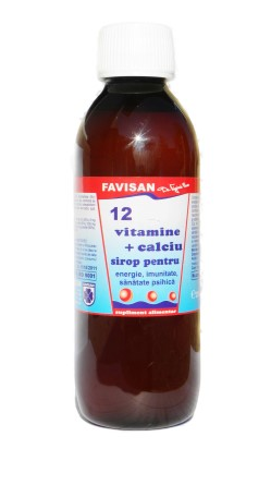 Vai, am uitat! Nu, n-am uitat! Mă concentrez! (Memorie și concentrare) - 12 Vitamine+calciu sirop, 250 ml